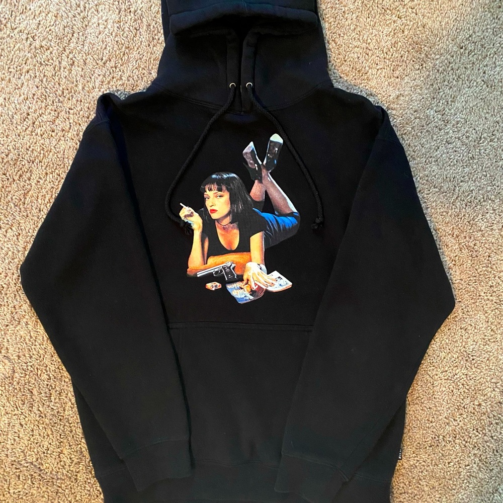 HUF x Pulp Fiction Pullover hoodie size M